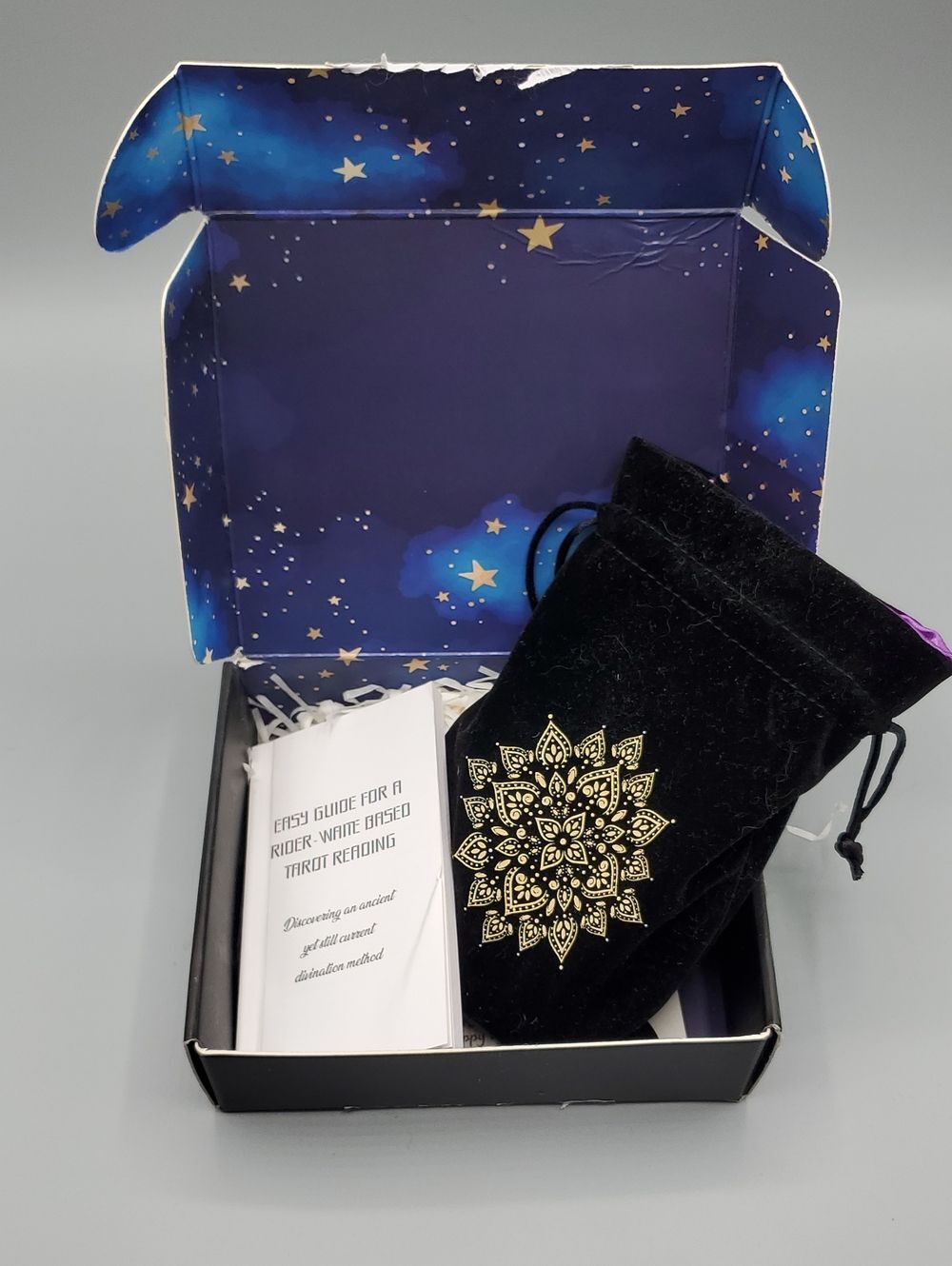 Tarot Card Gift Set | Complete Deck & Guidebook | Divination Box Set